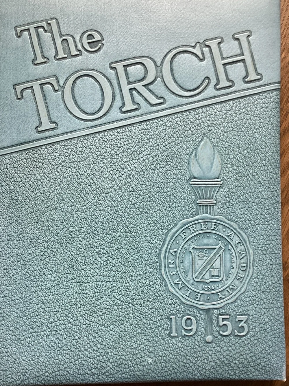 The Torch Hardcover Yearbook Set - Red, Black, Gold, Light Blue. EFA